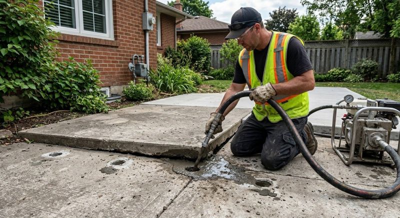 Concrete Poly Jacking in San Antonio, TX