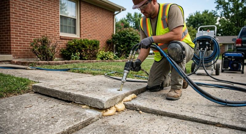 Concrete Slab Jacking in Tampa, FL