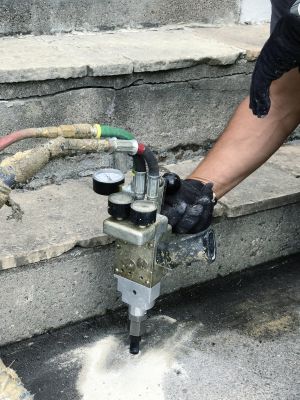 Outdoor Concrete Leveling
