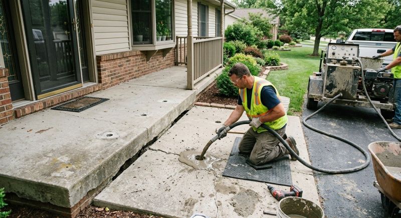 Sunken Slab Repair in Tampa, FL